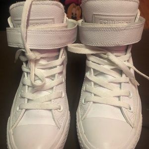 White high top converse
